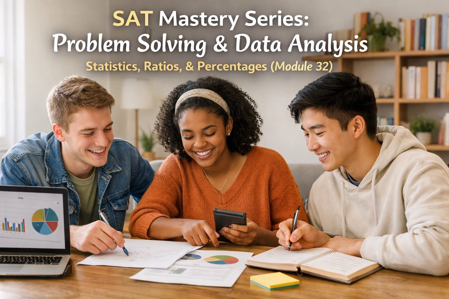 [HERO] SAT Mastery Series: Problem Solving & Data Analysis – Statistics, Ratios, & Percentages (Module 32)