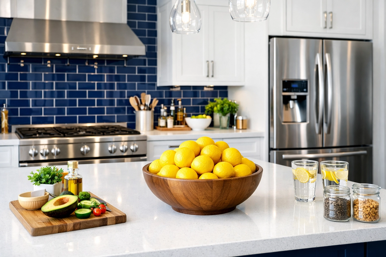 Sparkling gourmet kitchen following Weekly House Cleaning Grafton MA in a Grafton home.