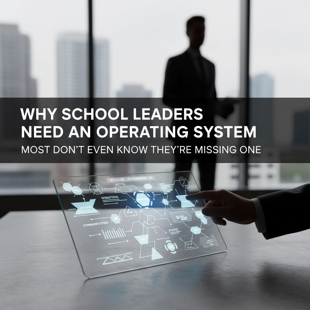 Why School Leaders Need an Operating System (Most Don't Even Know They're Missing One)