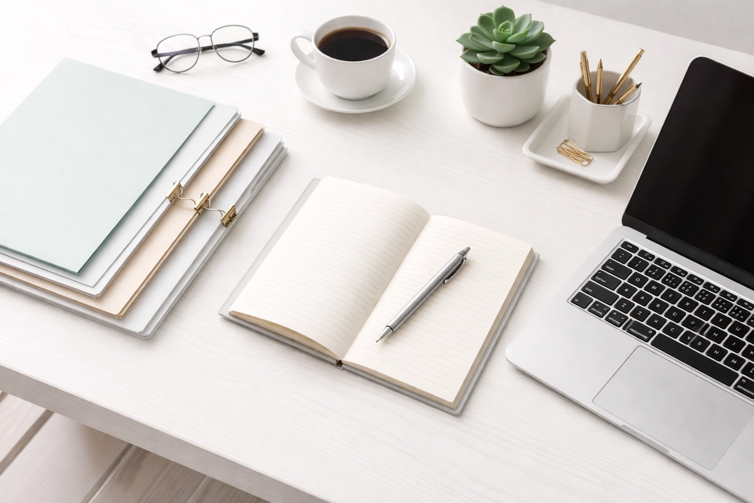 Organized workspace represents efficient back office support and streamlined workflow for RIAs.