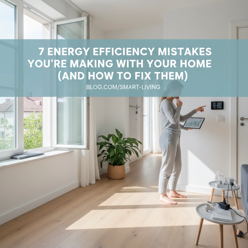 7 Energy Efficiency Mistakes You're Making with Your Home (and How to Fix Them)
