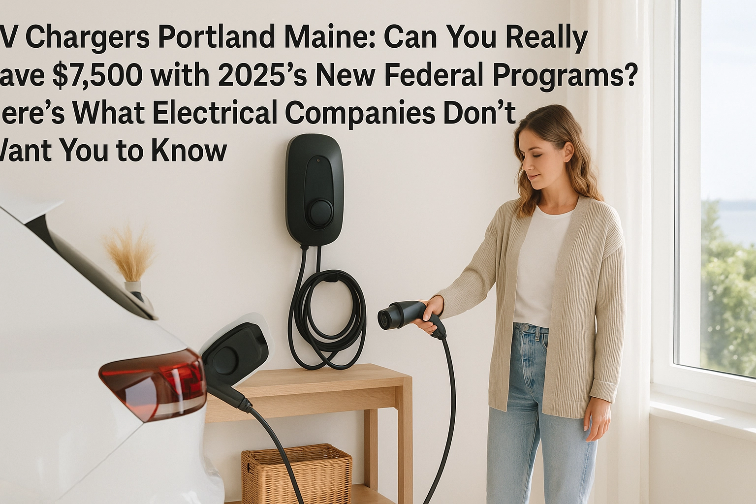 EV Chargers Portland Maine: Can You Really Save $7,500 with 2025's New Federal Programs? Here's What Electrical Companies Don't Want You to Know