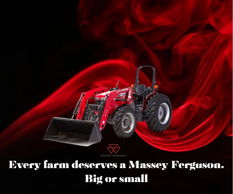 Massey Ferguson Tractor with Front Loader