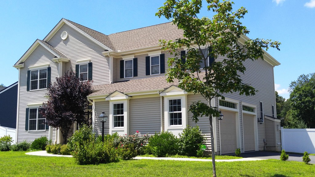 Modern two-story colonial home