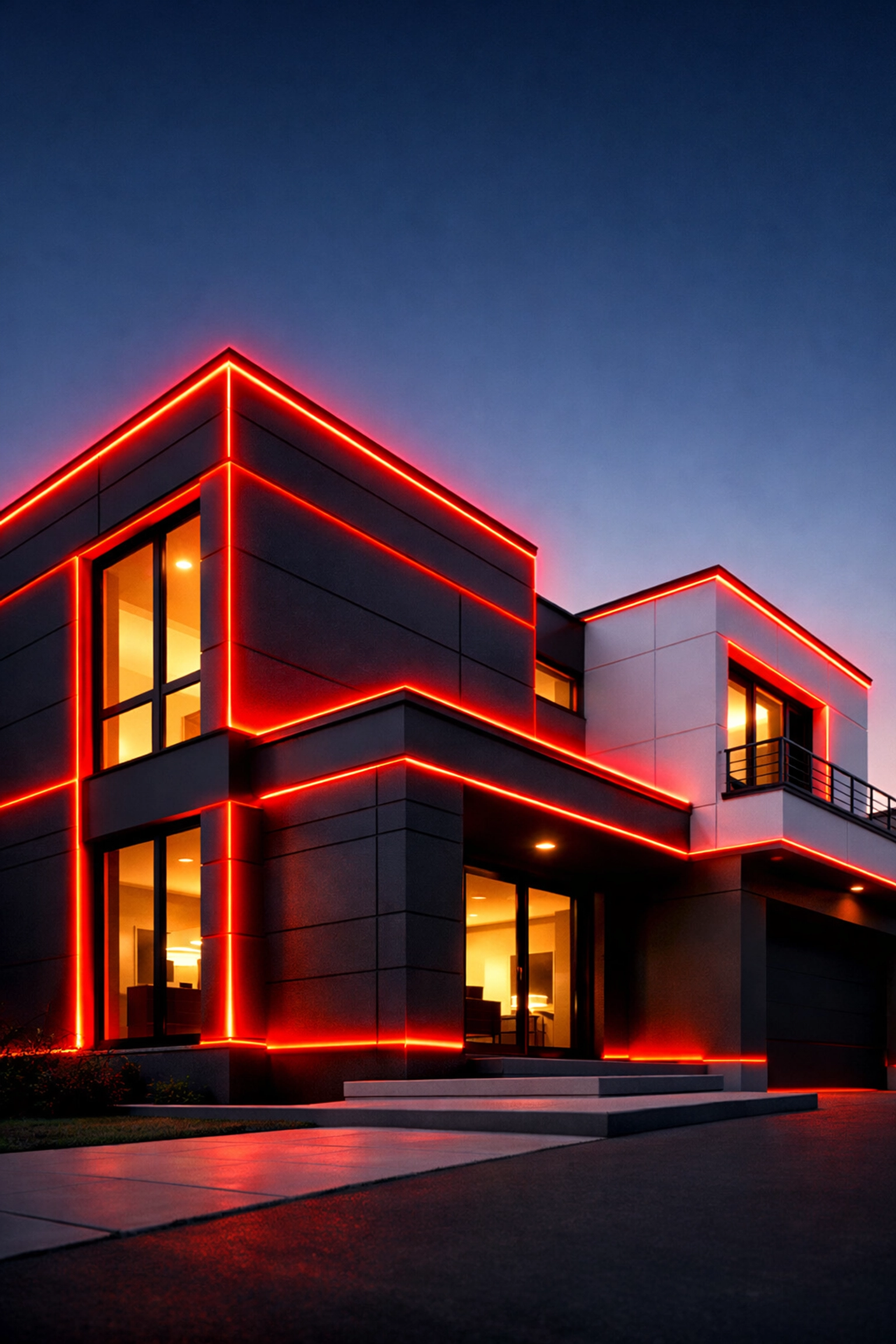 Visual of thermal energy loss through outdated siding on a Chattanooga home exterior.