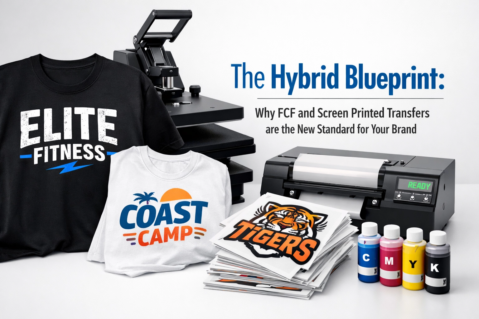[HERO] The Hybrid Blueprint: Why FCF and Screen Printed Transfers are the New Standard for Your Brand