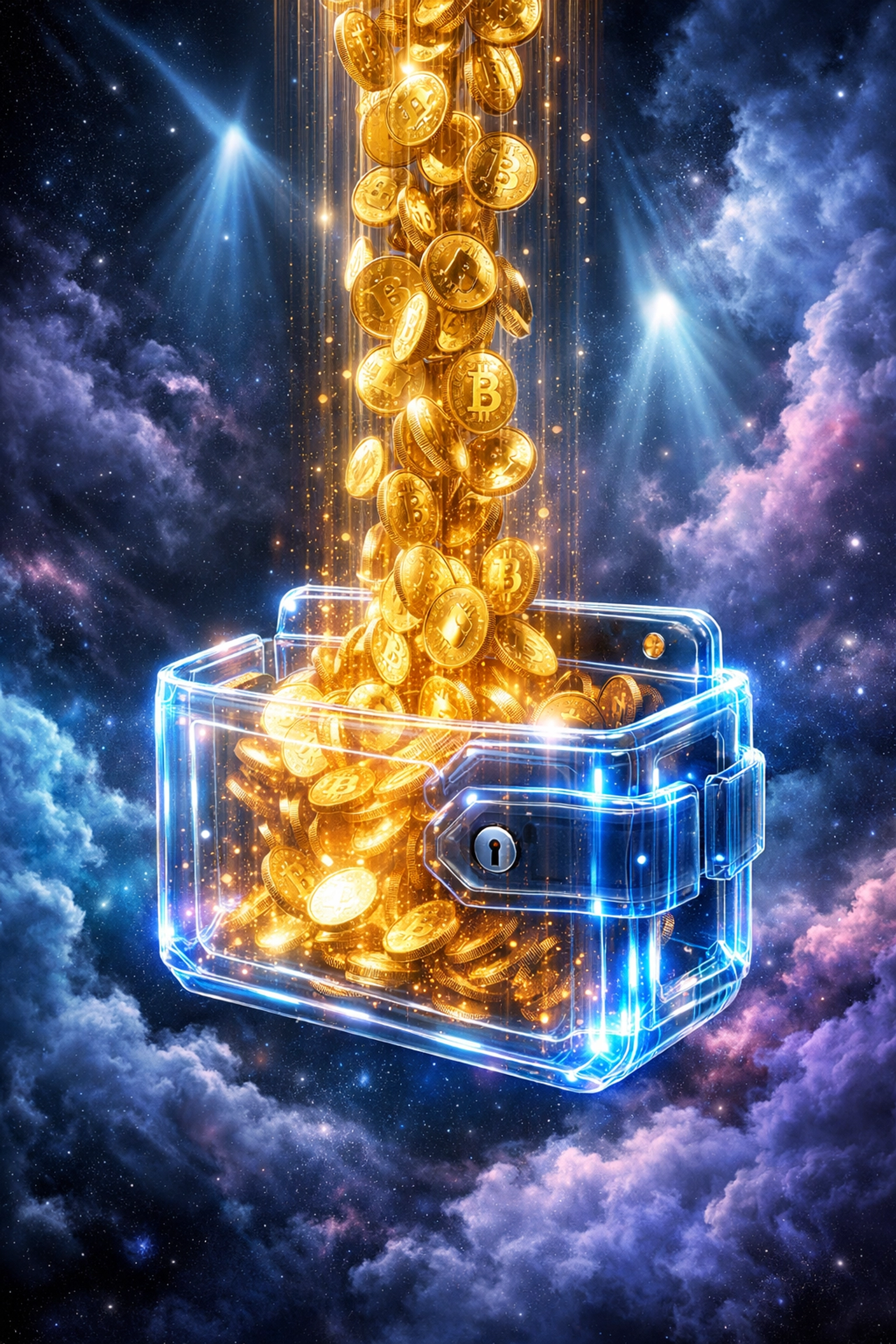 Self-custody crypto wallet receiving instant cryptocurrency payments with merchant control