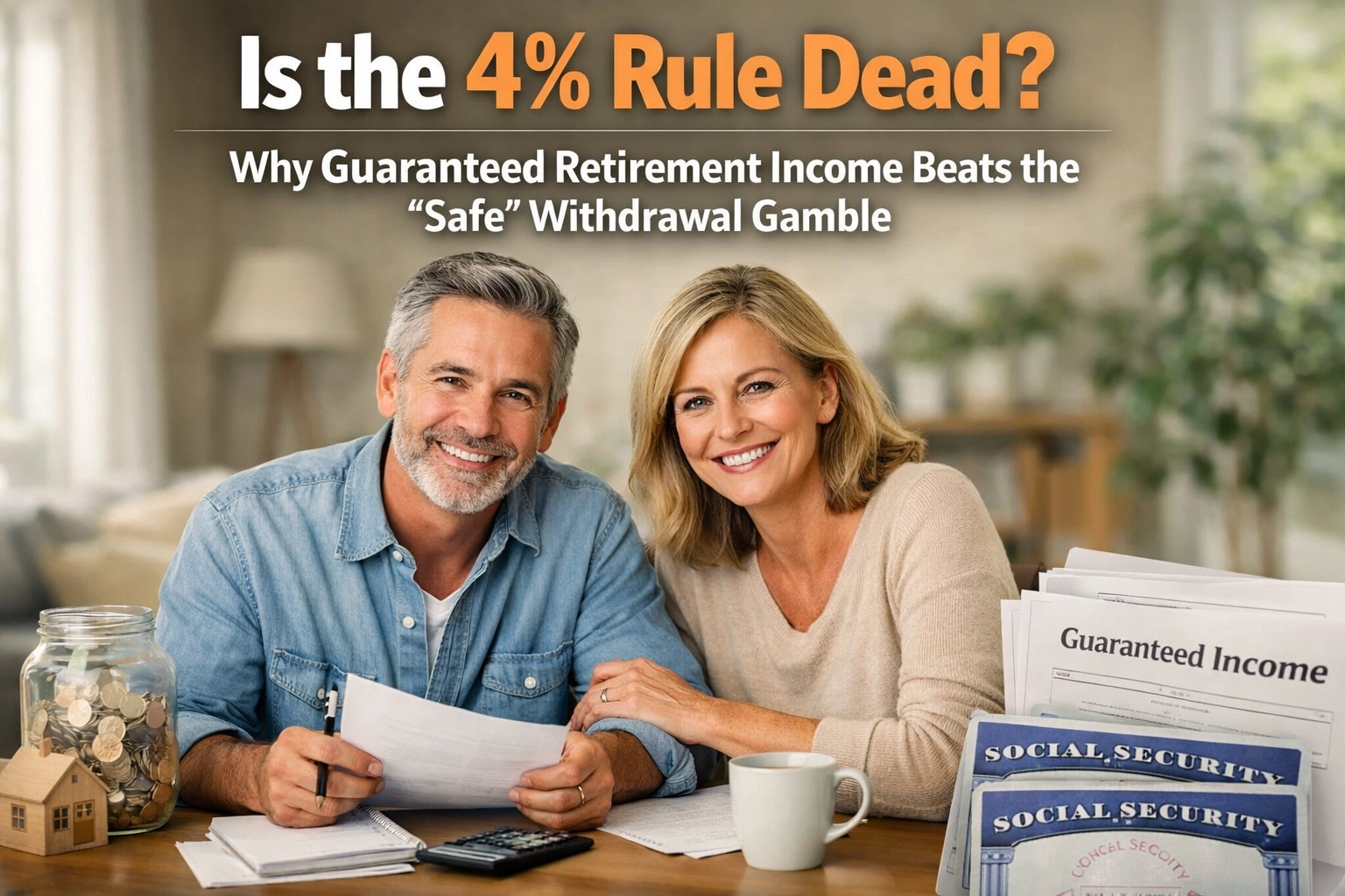 [HERO] Is the 4% Rule Dead? Why Guaranteed Retirement Income Beats the 'Safe' Withdrawal Gamble