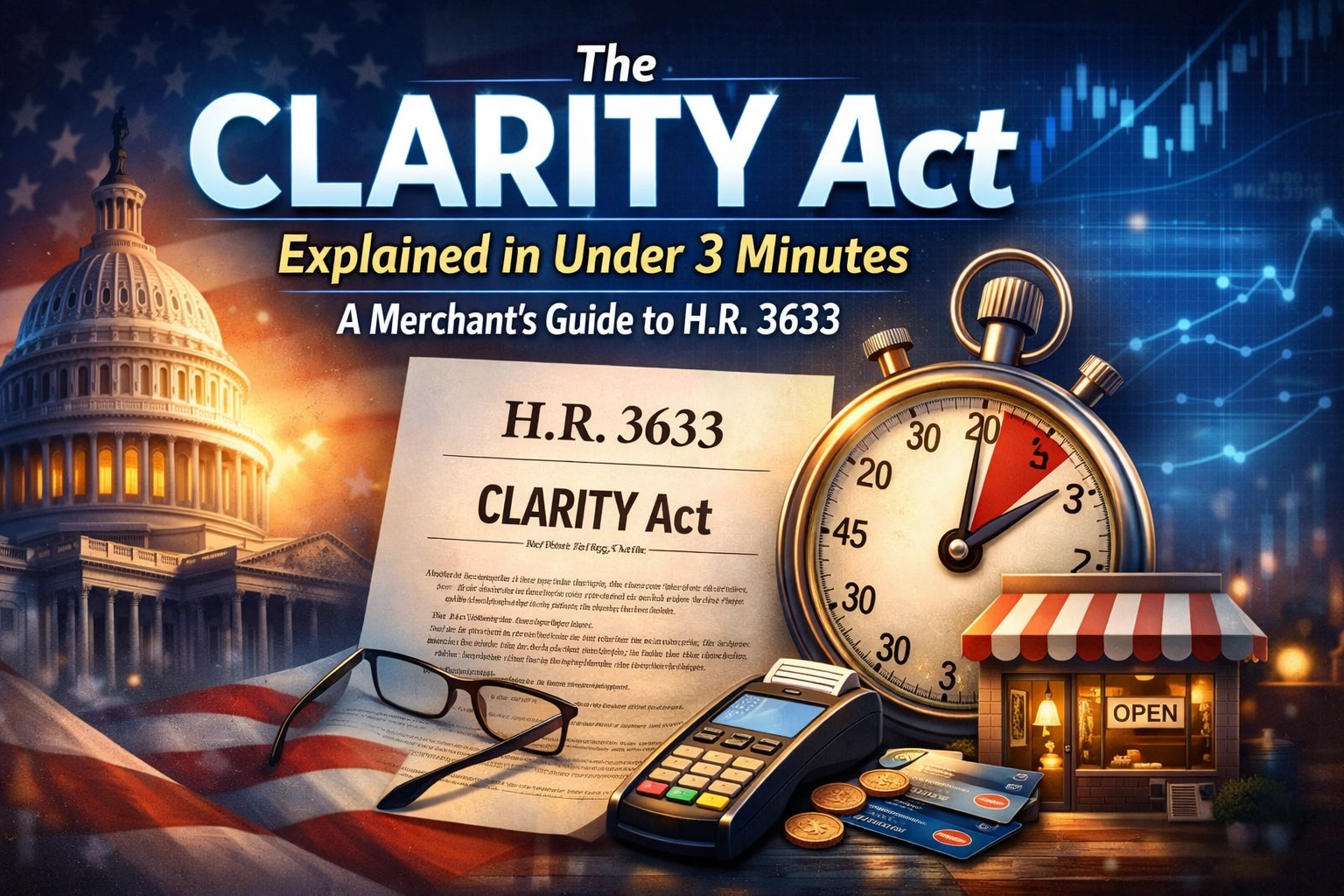 [HERO] The CLARITY Act Explained in Under 3 Minutes: A Merchant’s Guide to H.R. 3633
