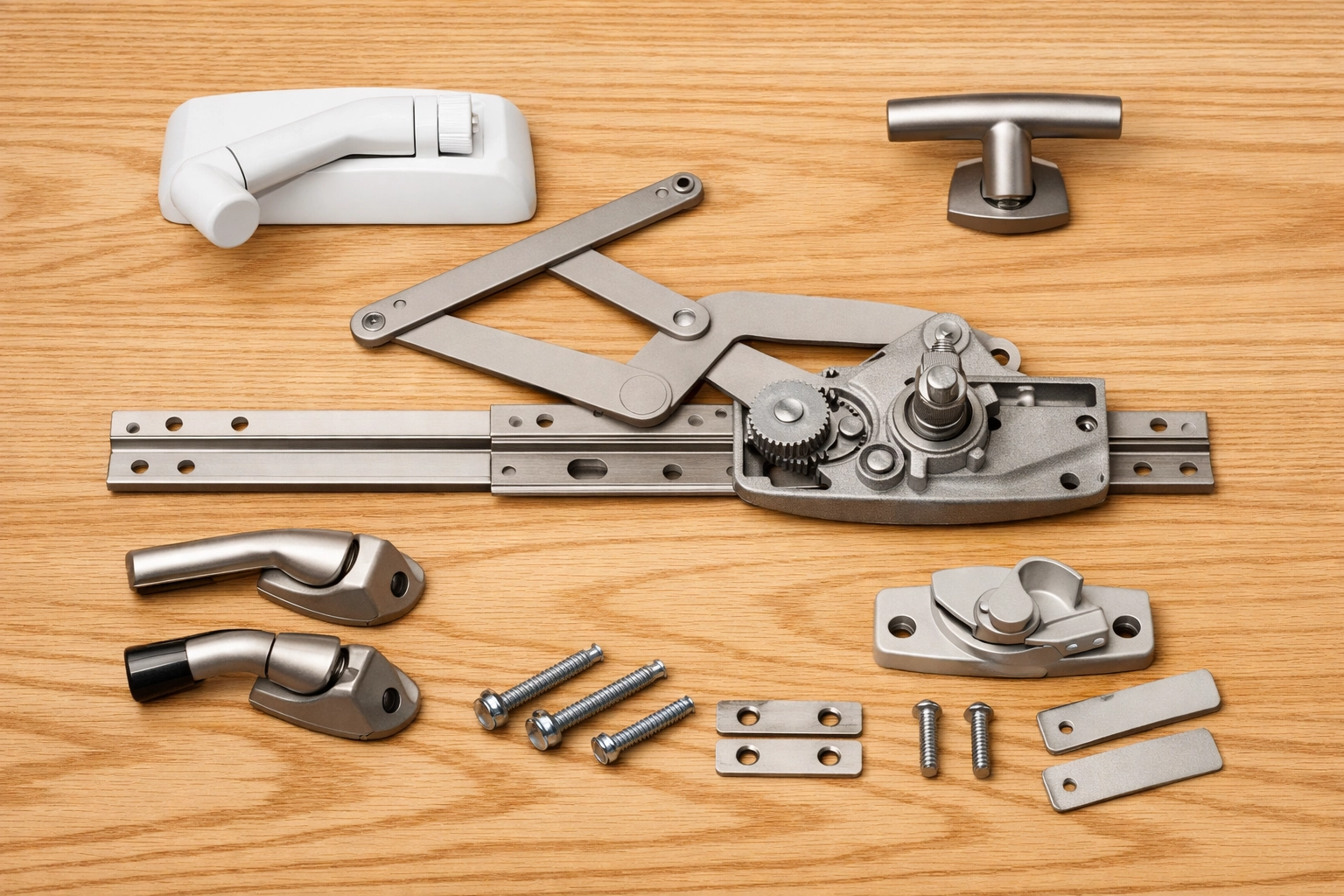 Selection of high-quality replacement window handles and operator mechanisms for GTA home repairs.