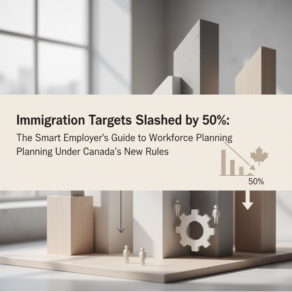 Immigration Targets Slashed by 50%: The Smart Employer&#39;s Guide to Workforce Planning Under Canada&#39;s New Rules