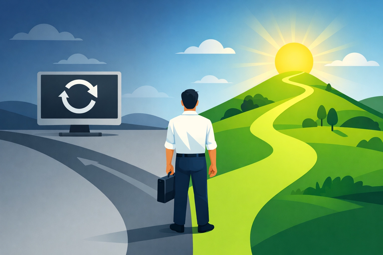 Illustration of proactive concierge tax planning versus reactive software to maximize tax refund in 2026.