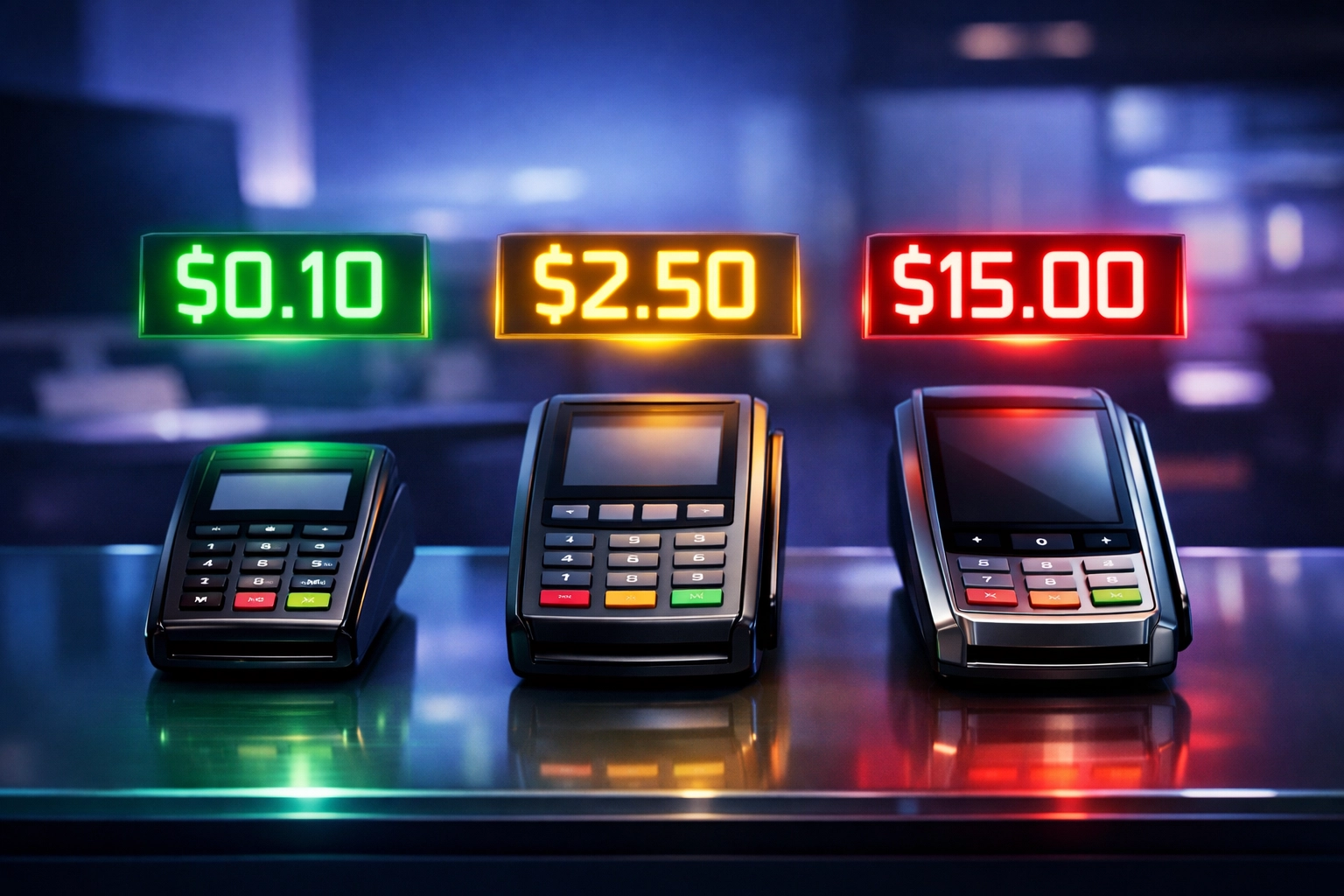 Crypto payment platform fee comparison showing Larecoin's lower costs versus NOWPayments and Triple-A
