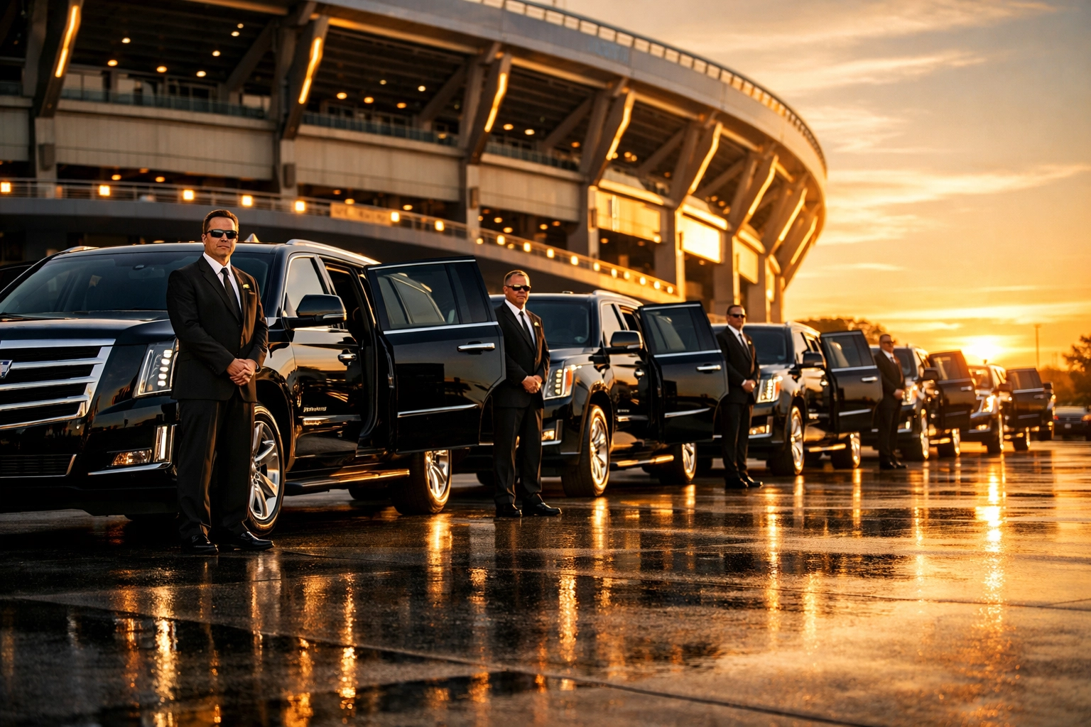 PRESS RELEASE: USA Entertainment Travel Introduces Game-Changing Super Bowl Brand Visibility Program – 10 Ways Corporate Leaders Are Turning Event Presence Into Million-Dollar Partnerships Fleet of luxury SUVs with professional chauffeurs at Super Bowl stadium entrance for VIP corporate guests