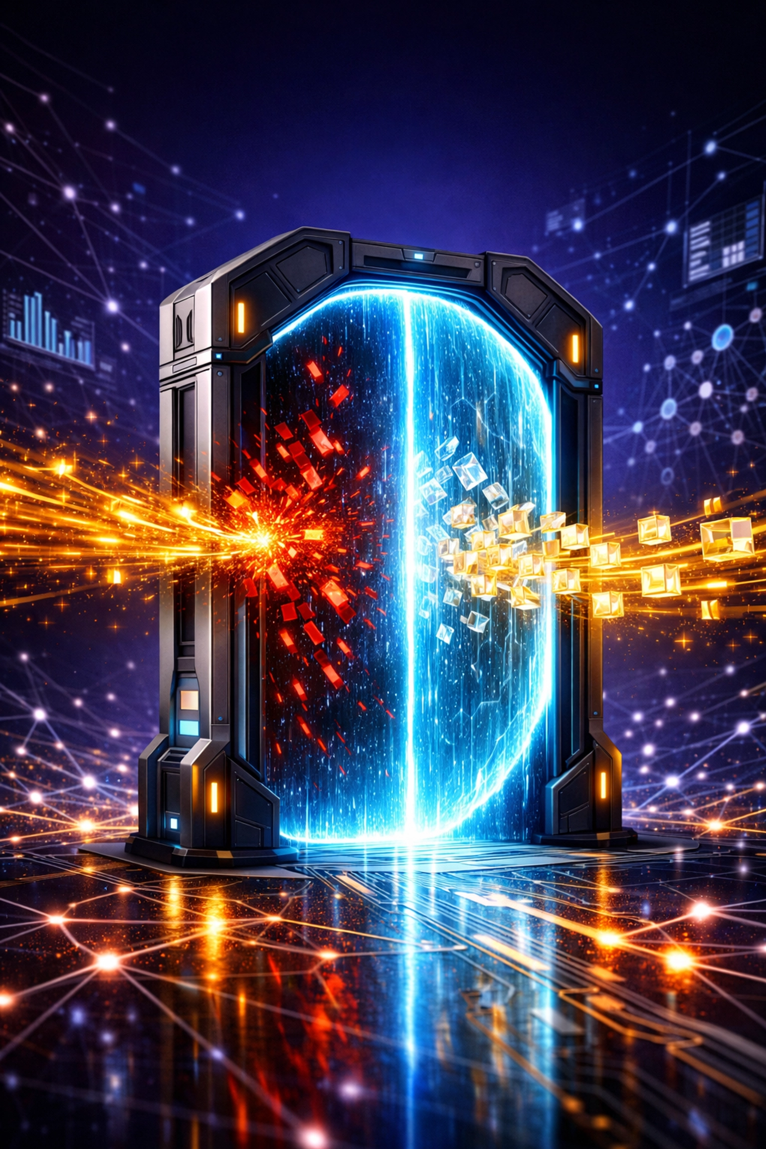 Larecoin.ai machine learning security filter protecting Web3 payments from fraud and malicious wallet patterns.