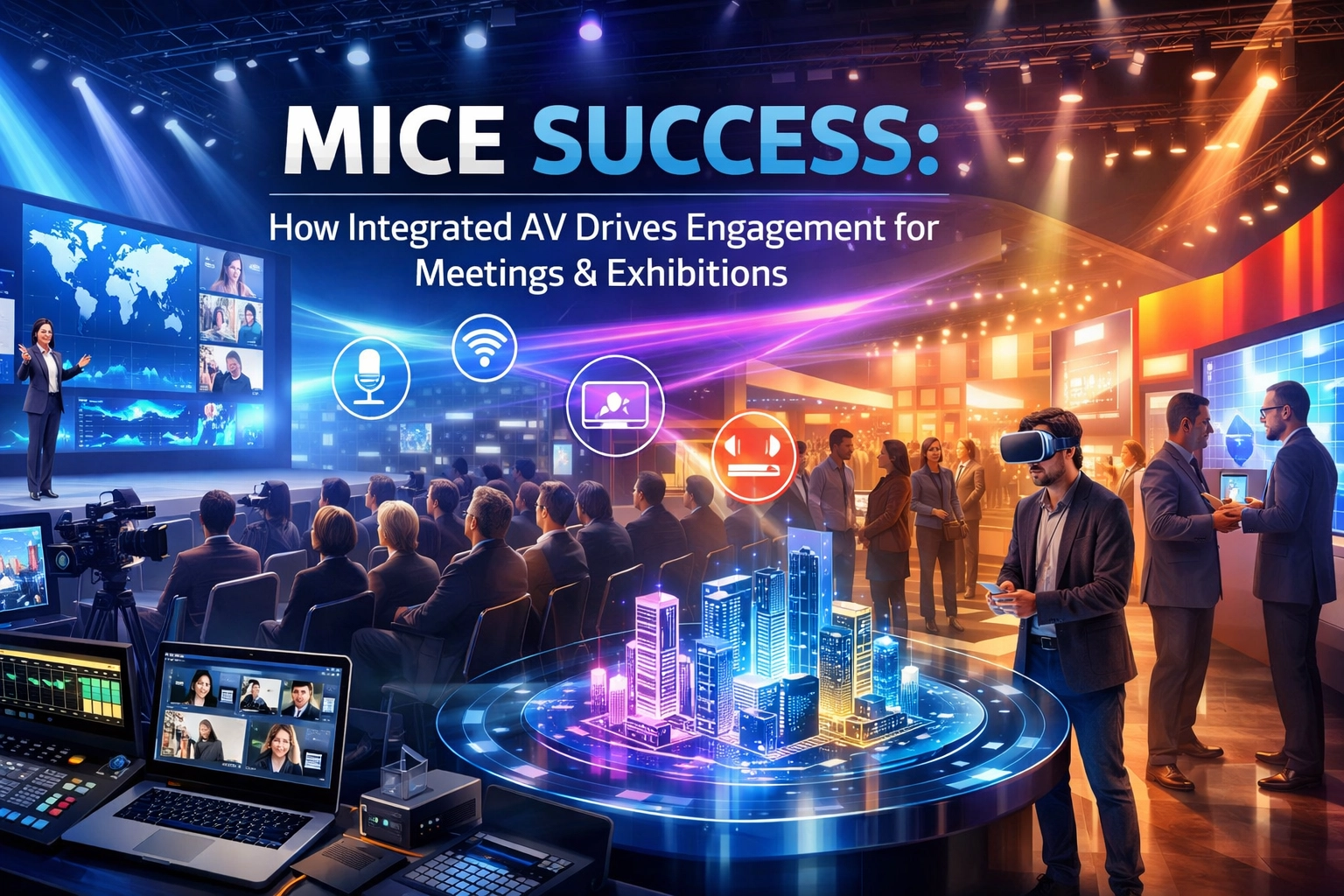 [HERO] MICE Success: How Integrated AV Drives Engagement for Meetings & Exhibitions