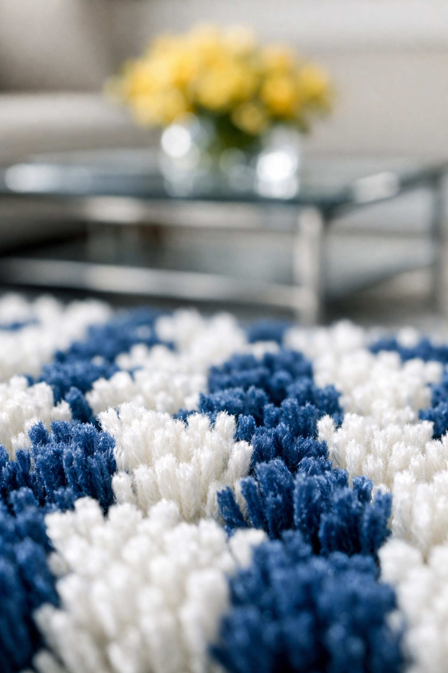 Macro view of clean, resilient carpet fibers after professional deep cleaning to extend flooring life.