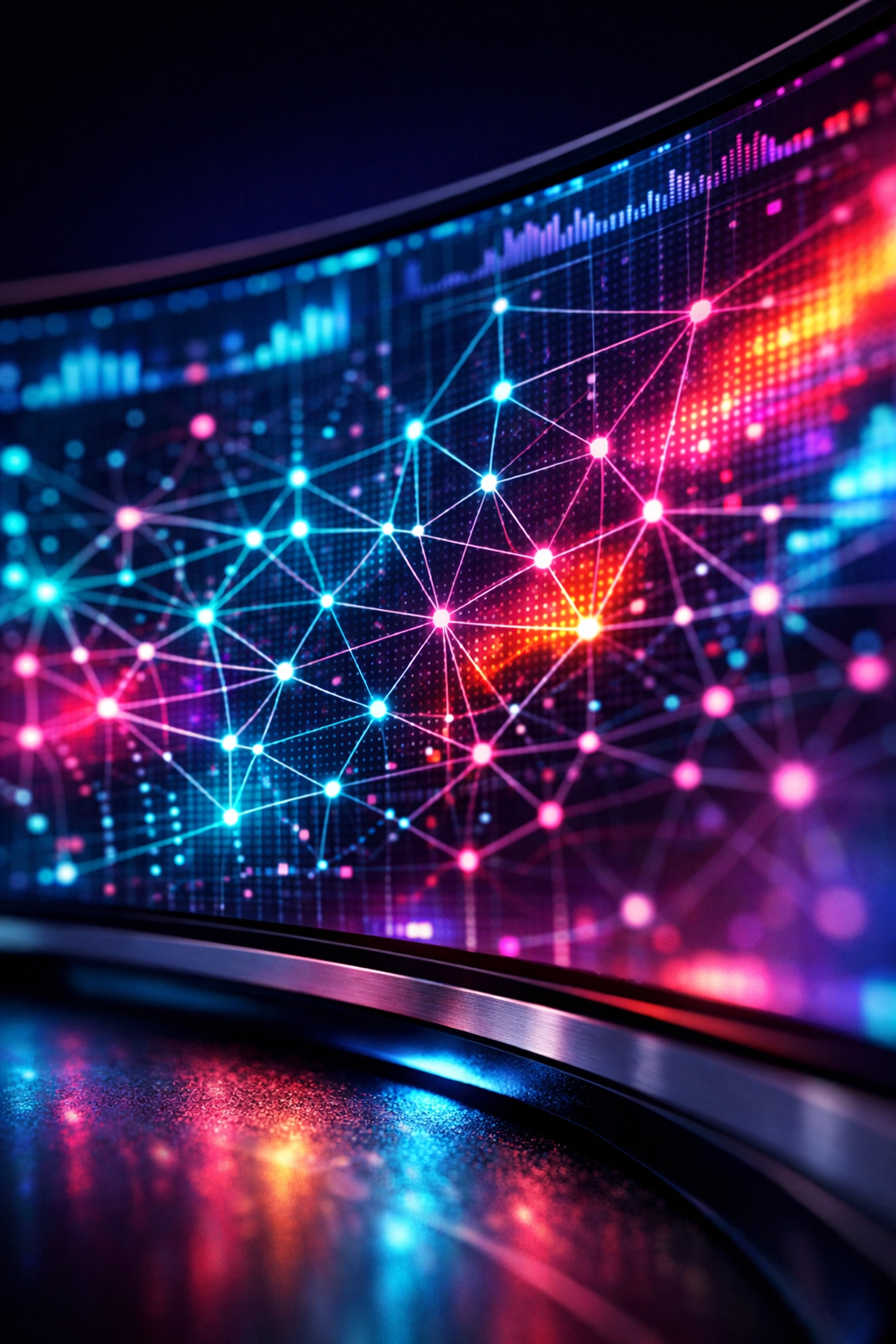 Digital dashboard with analytics and heatmaps for optimizing digital marketing tips.