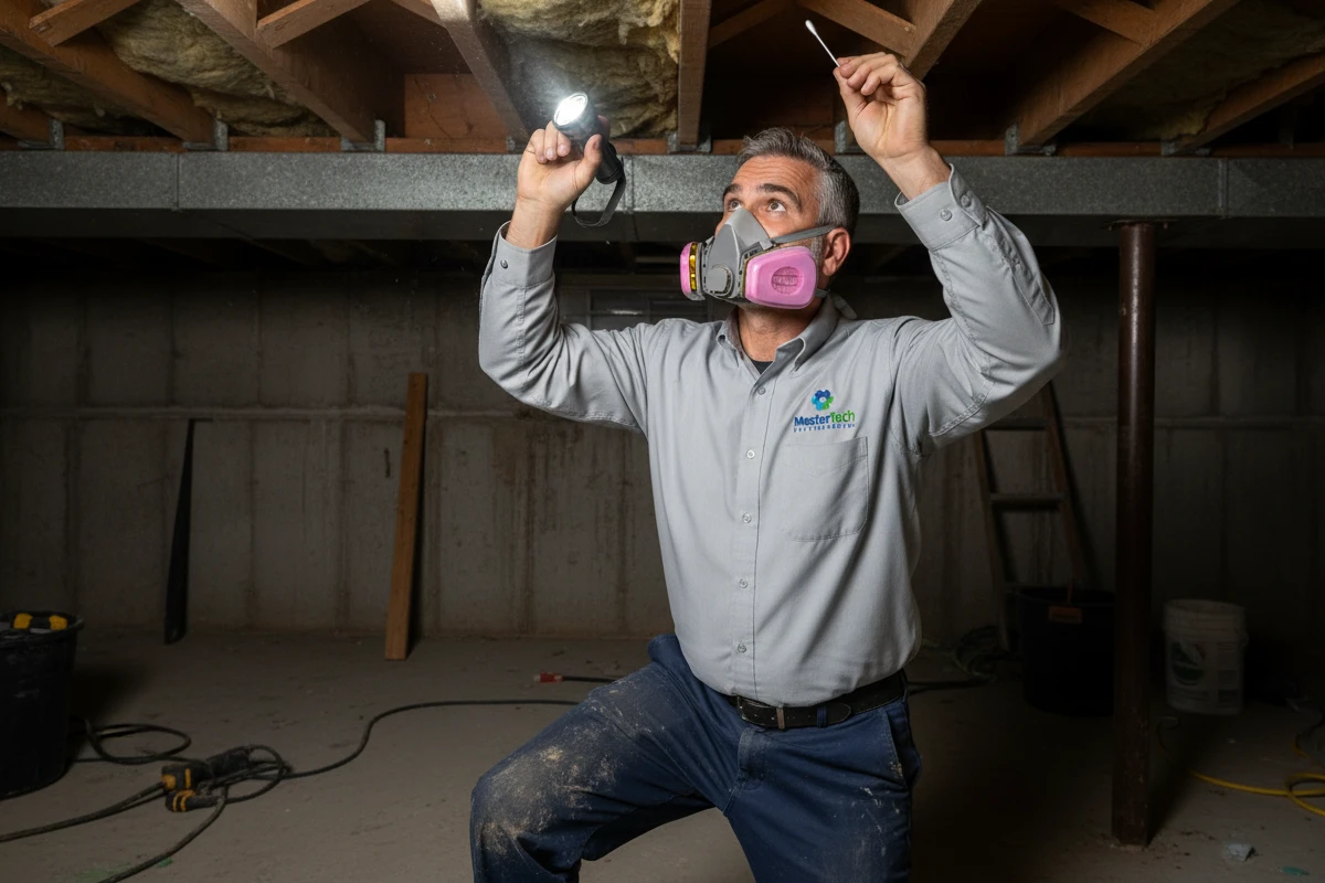 Mastertech Environmental Technician Mold Inspection