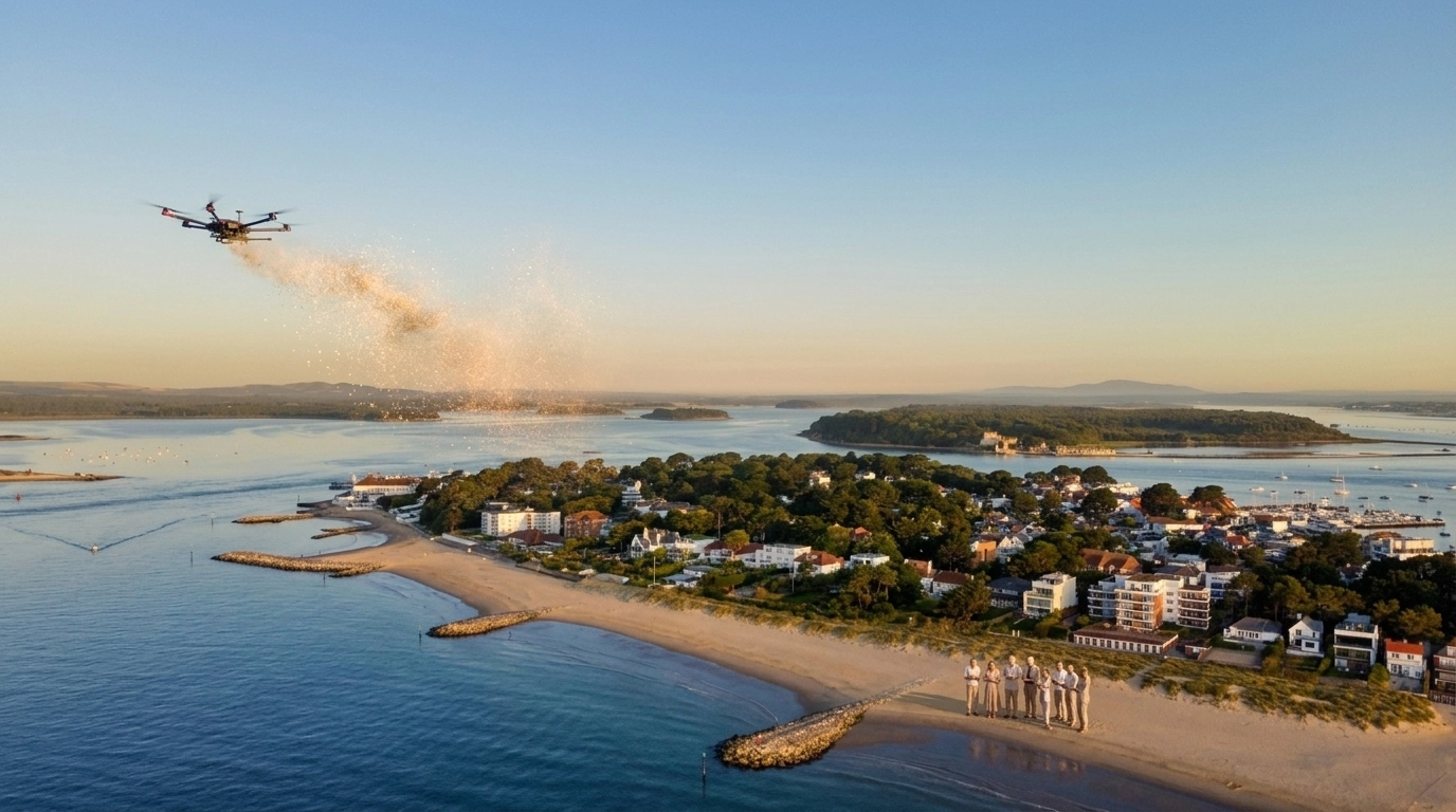 Ashes Scattering at Hayling Island: A Peaceful Solent Farewell in Hampshire