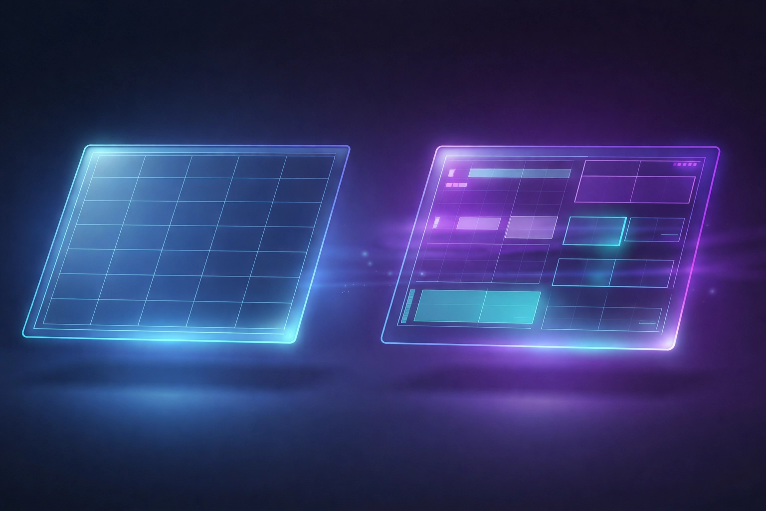 Comparison of simple and advanced CSS Grid layouts in Wix Studio for modern, flexible web design