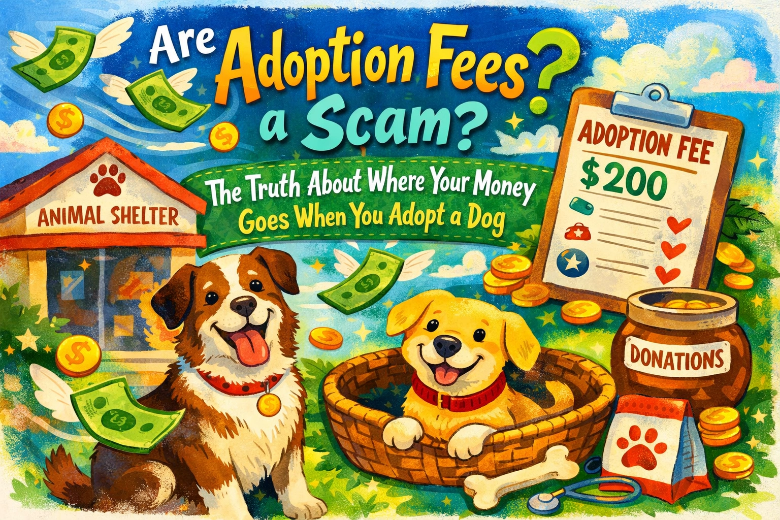 [HERO] Are Adoption Fees a Scam? The Truth About Where Your Money Goes When You Adopt a Dog