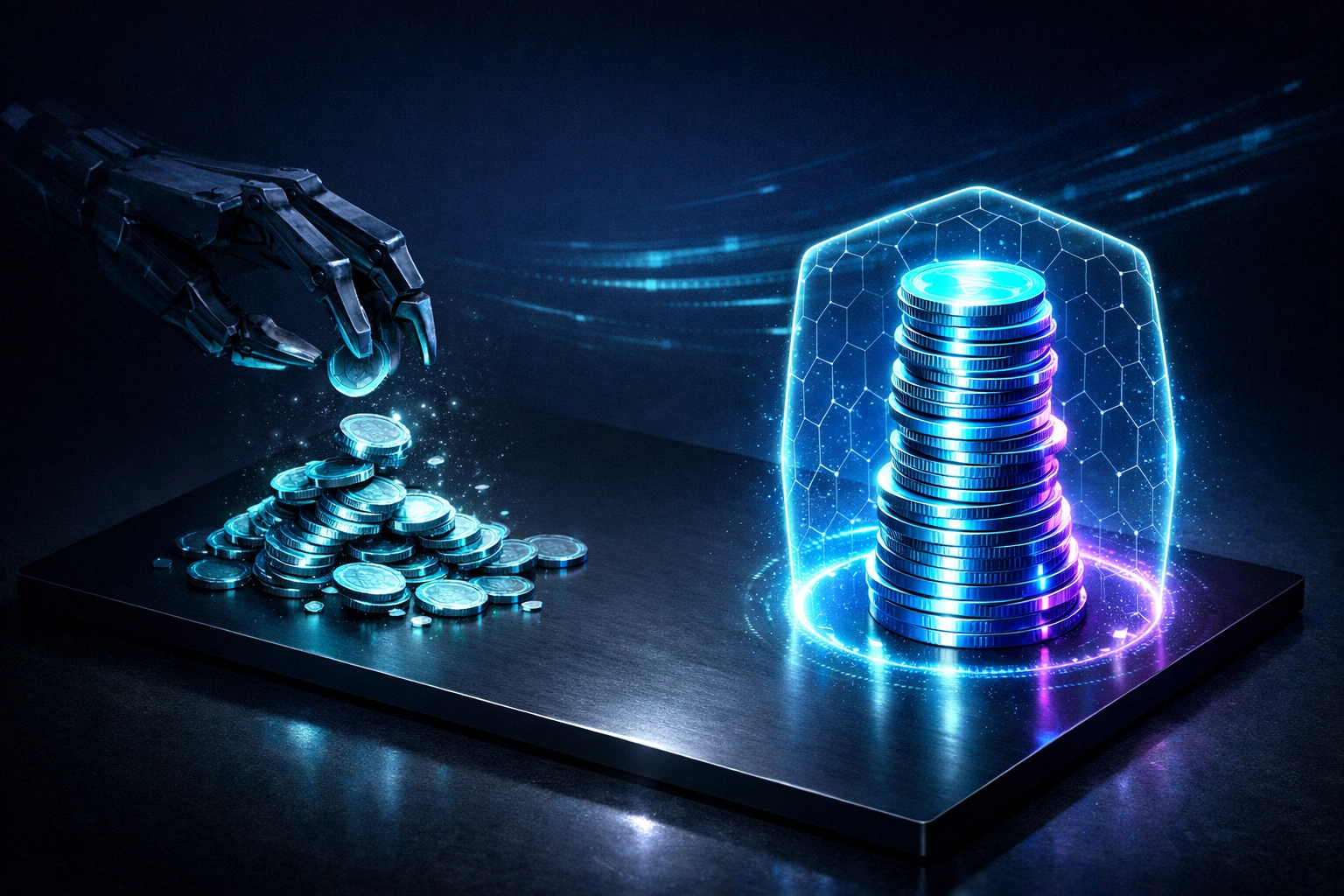 Reducing merchant interchange fees with Larecoin to protect business profit margins and tokenized receivables.