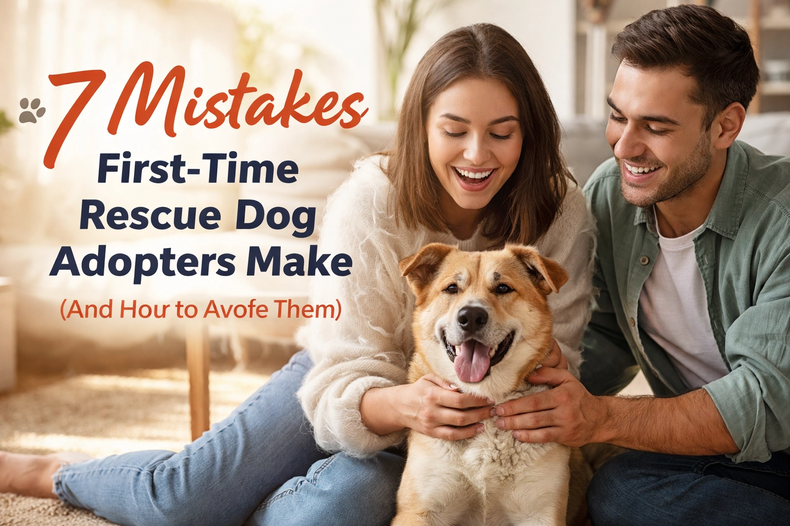 [HERO] 7 Mistakes First-Time Rescue Dog Adopters Make (And How to Avoid Them)