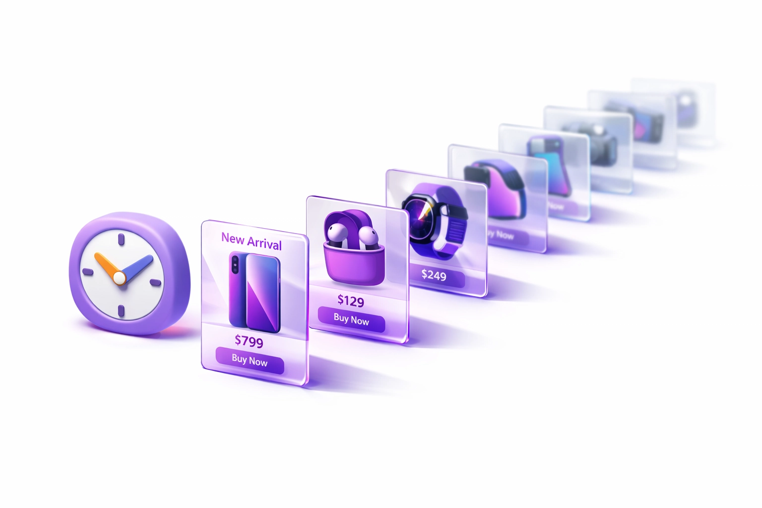 Visual representation of automated collection sorting by product age to highlight new arrivals on a Shopify store.