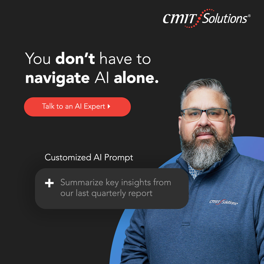 CMIT Solutions AI Support Promotional Image