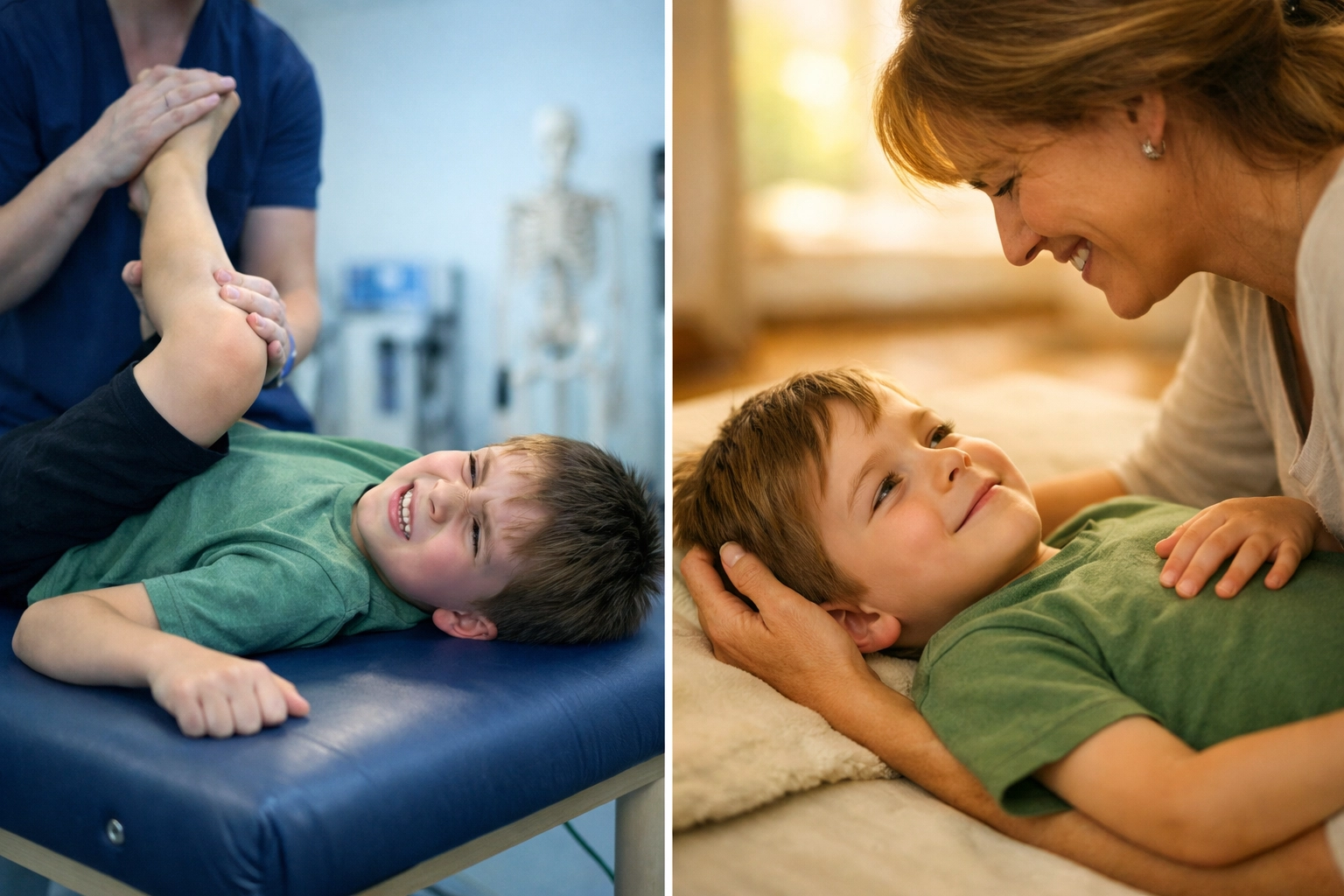Traditional therapy versus gentle ABM NeuroMovement approach for special needs kids