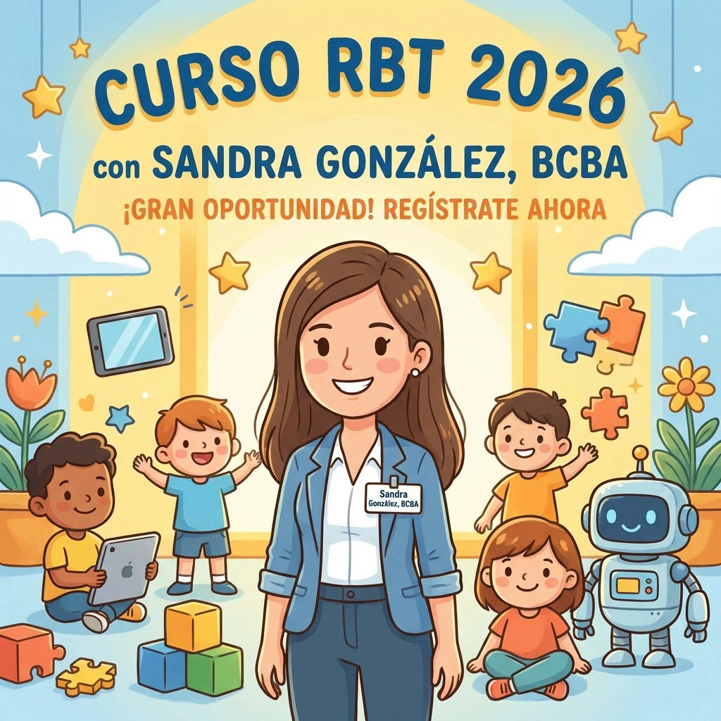 [HERO] Curso RBT 2026 con una BCBA (Sandra González): por qué es una gran oportunidad registrarte ahora
