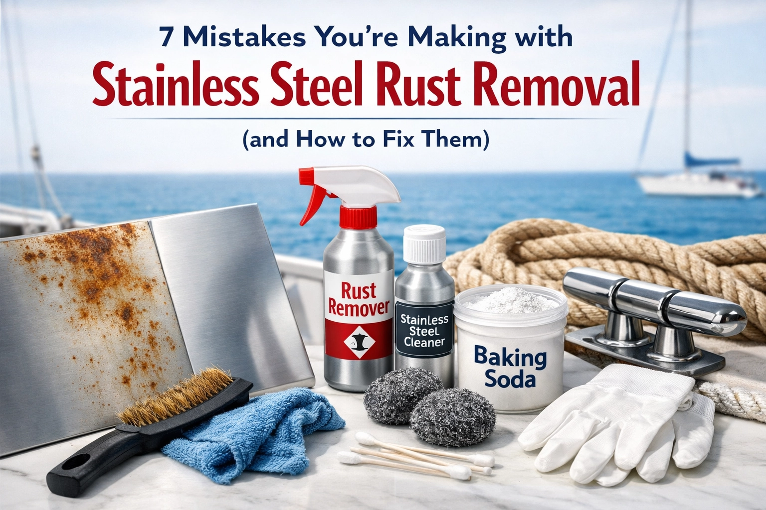 [HERO] 7 Mistakes You're Making with Stainless Steel Rust Removal (and How to Fix Them)