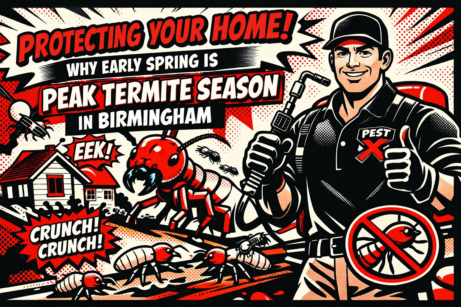 [HERO] Protecting Your Home: Why Early Spring is Peak Termite Season in Birmingham