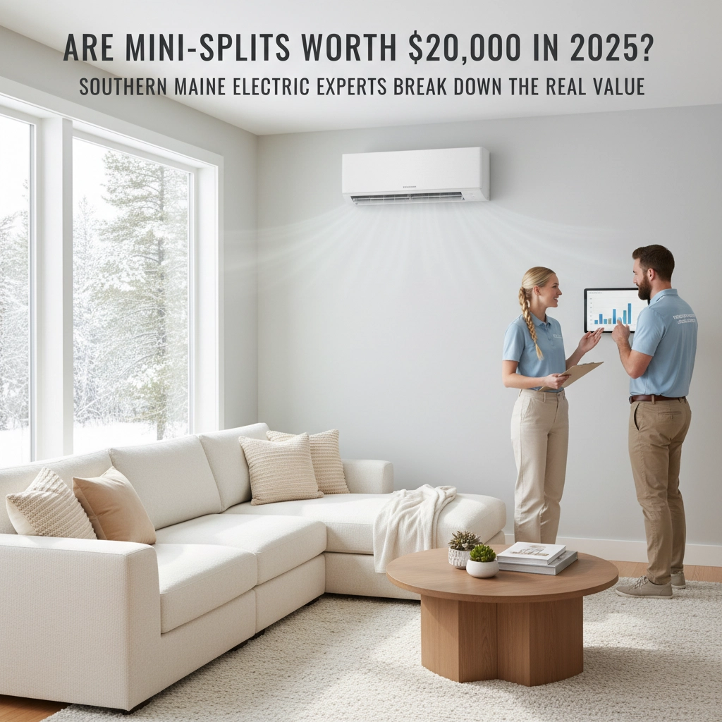 Are Mini-Splits Worth $20,000 in 2025? Southern Maine Electric Experts Break Down the Real Value
