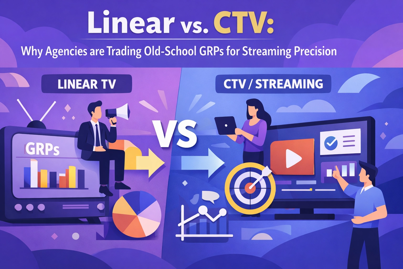 [HERO] Linear vs. CTV: Why Agencies are Trading Old-School GRPs for Streaming Precision