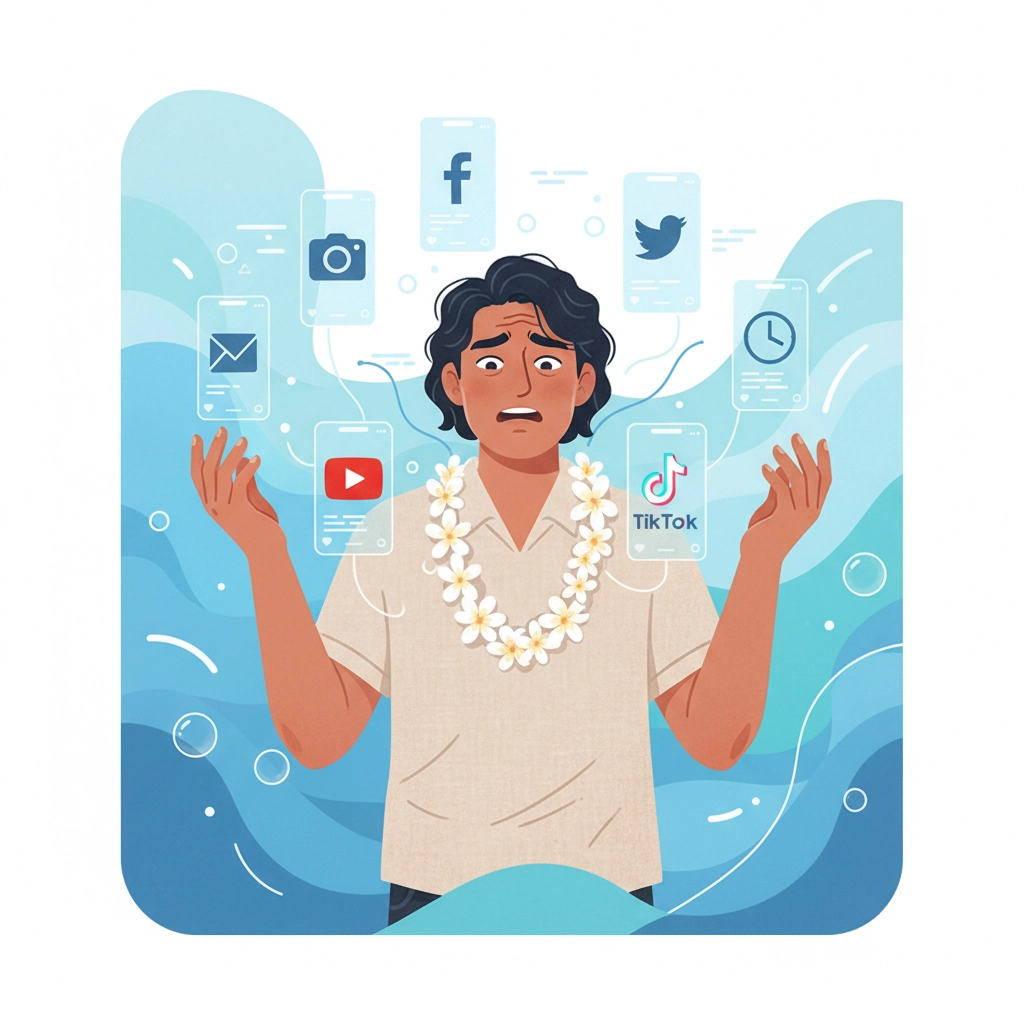 Hawaii business engaging customers on social media