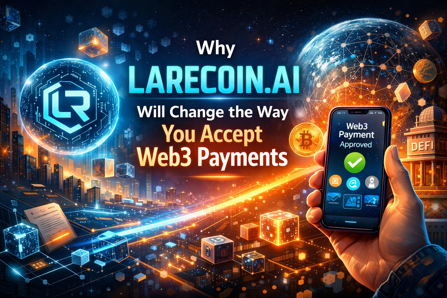 [HERO] Why Larecoin.ai Will Change the Way You Accept Web3 Payments