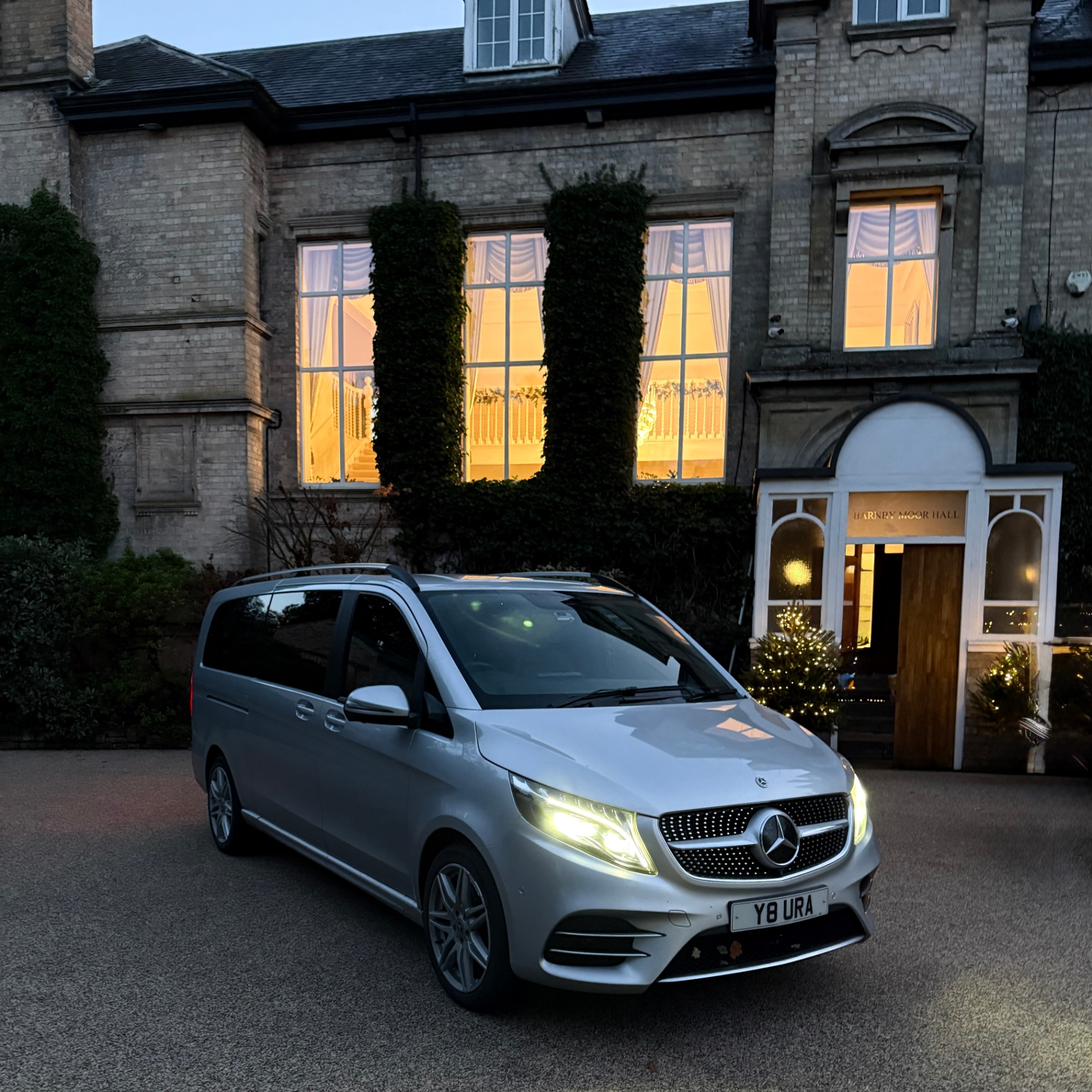 Aura Journeys Mercedes-Benz Executive Vehicle at Burnside Moor Hall