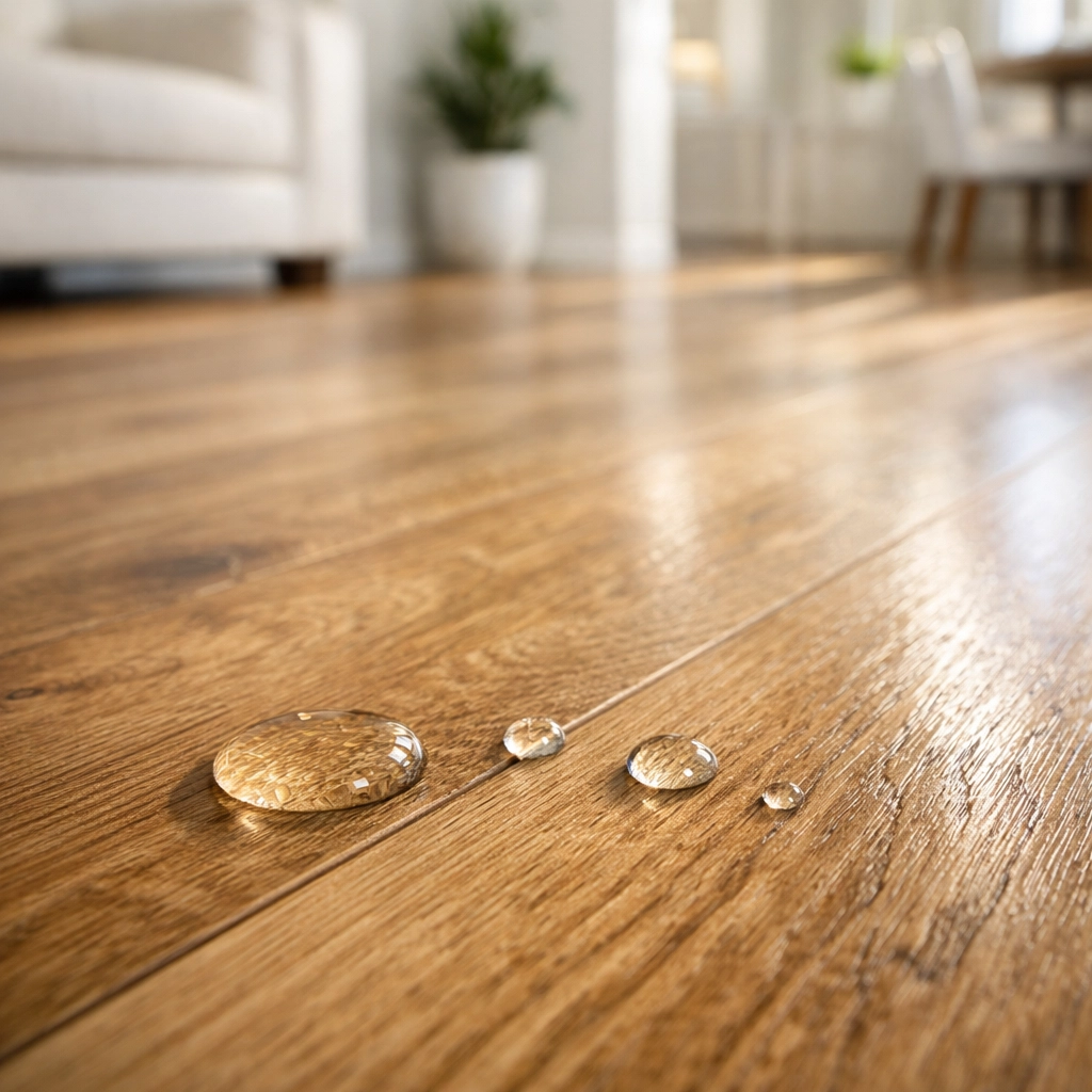 Moisture-resistant luxury vinyl plank flooring ideal for Orlando home remodeling projects