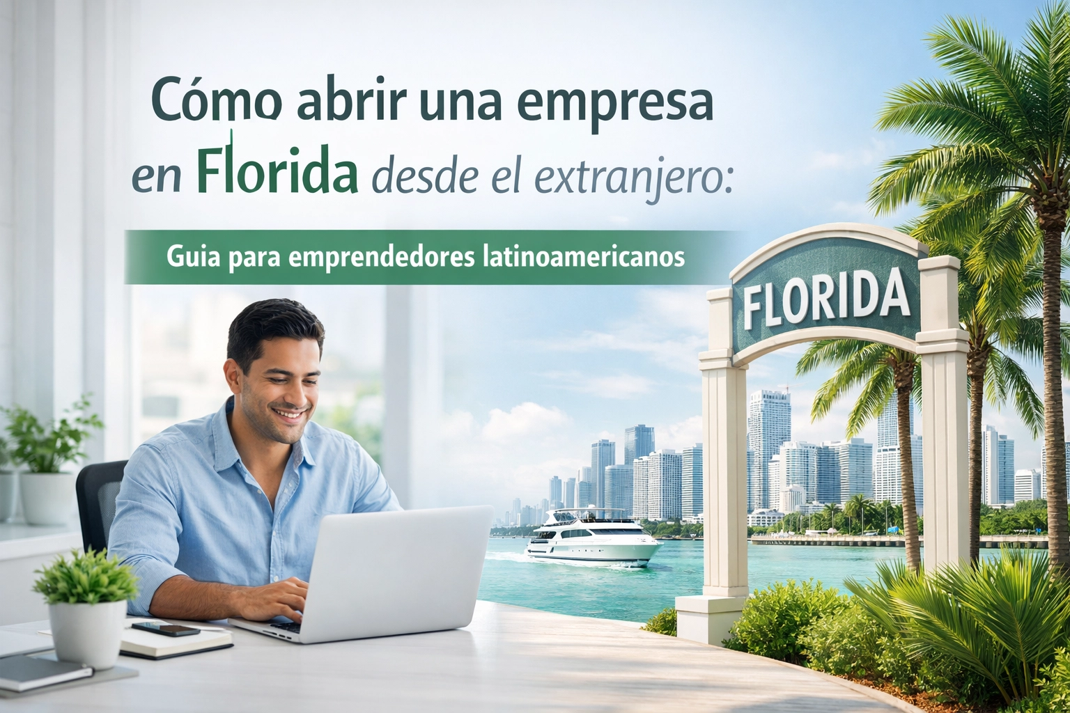 [HERO] Cómo abrir una empresa en Florida desde el extranjero: Guía para emprendedores latinoamericanos
