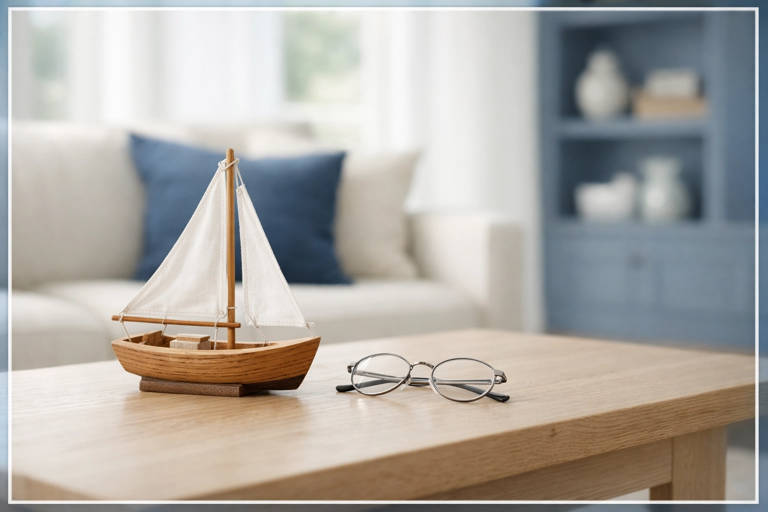 A modern Hampton Roads home interior representing legal attention to detail and a secure family future.