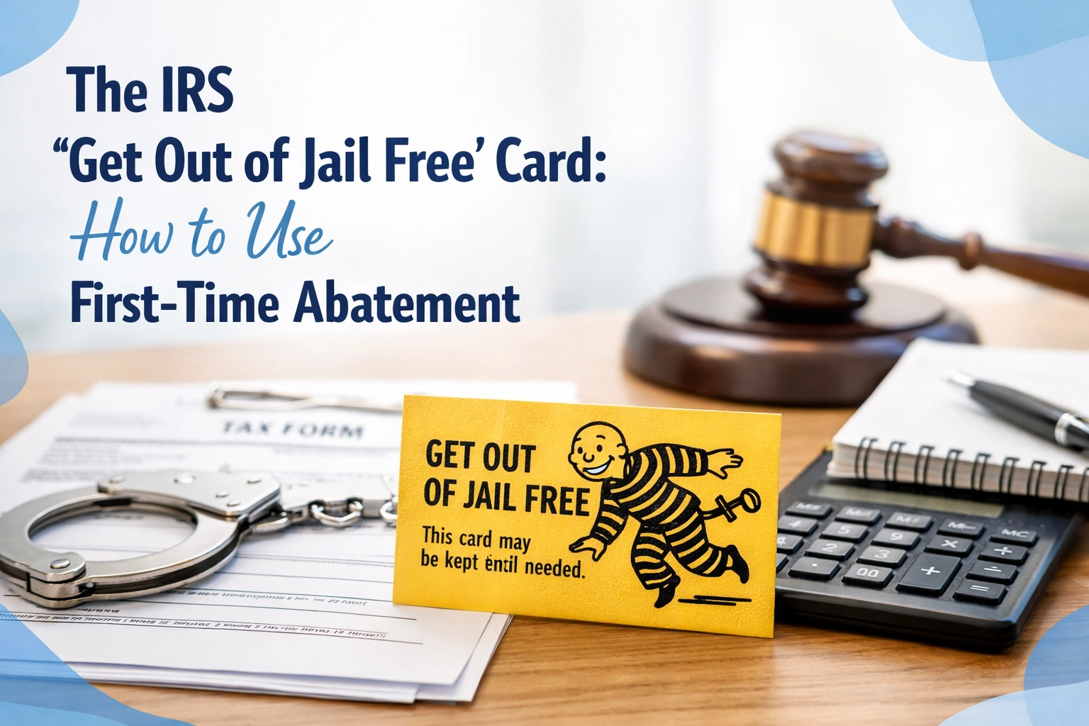 <span id="hs_cos_wrapper_name" class="hs_cos_wrapper hs_cos_wrapper_meta_field hs_cos_wrapper_type_text" style="" data-hs-cos-general-type="meta_field" data-hs-cos-type="text" >The IRS 'Get Out of Jail Free' Card: How to Use First-Time Abatement</span>