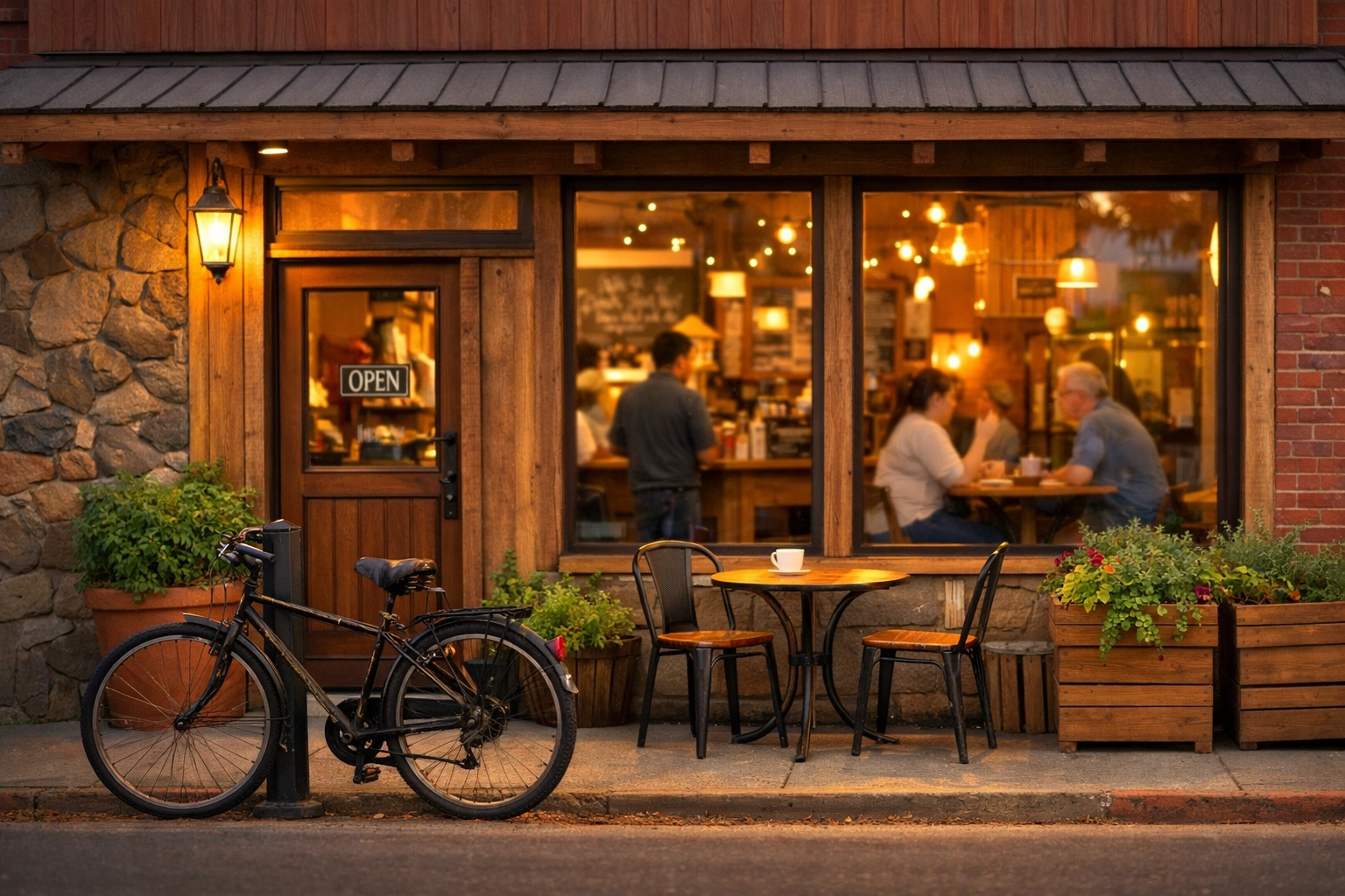 Local small business storefront showing community presence and the importance of local SEO visibility