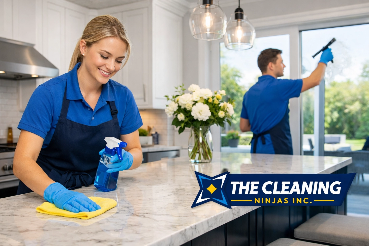 [HERO] House cleaning Lowell MA services provided by The Cleaning Ninjas Inc