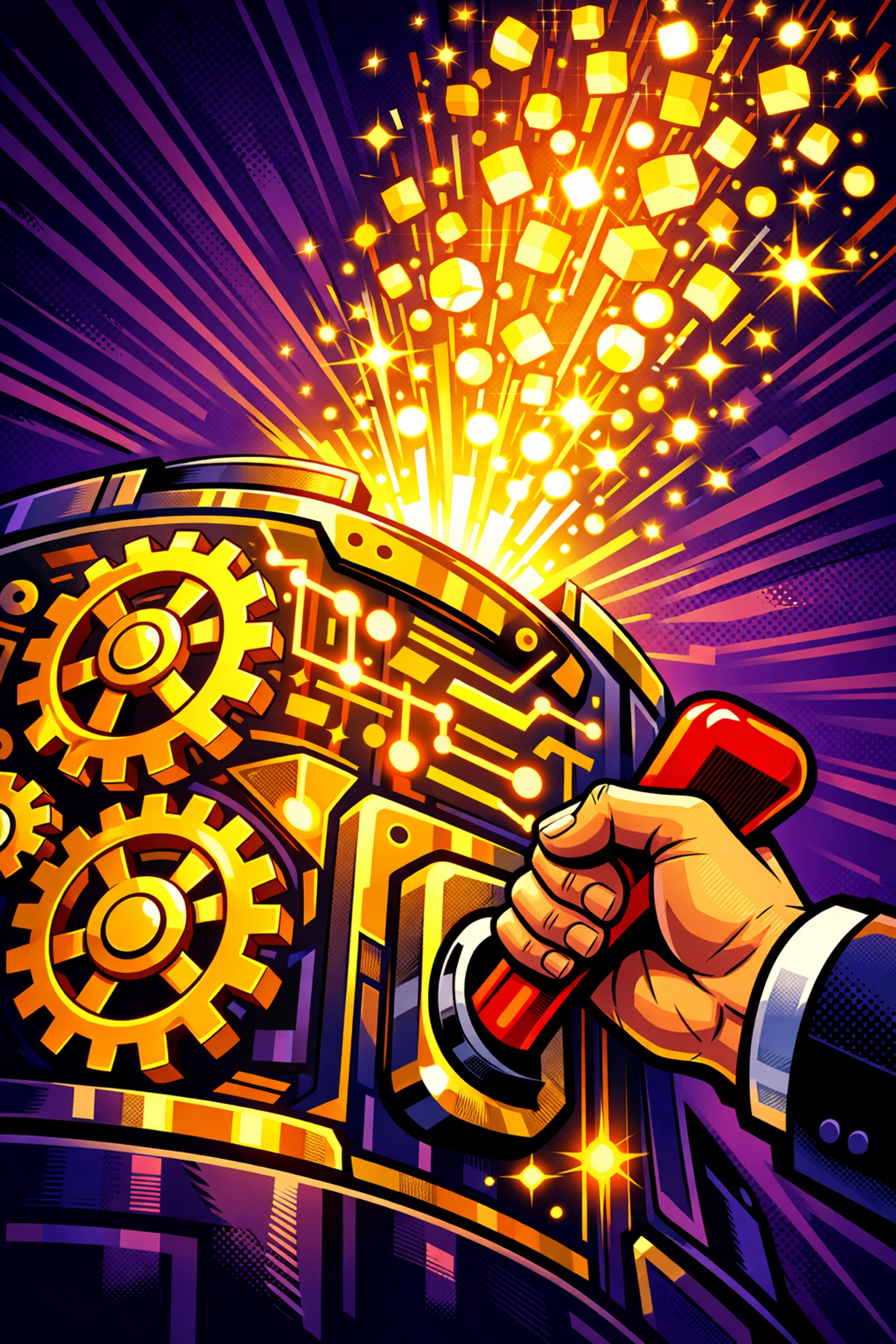 Activating a workflow automation system to eliminate manual data entry and save time.