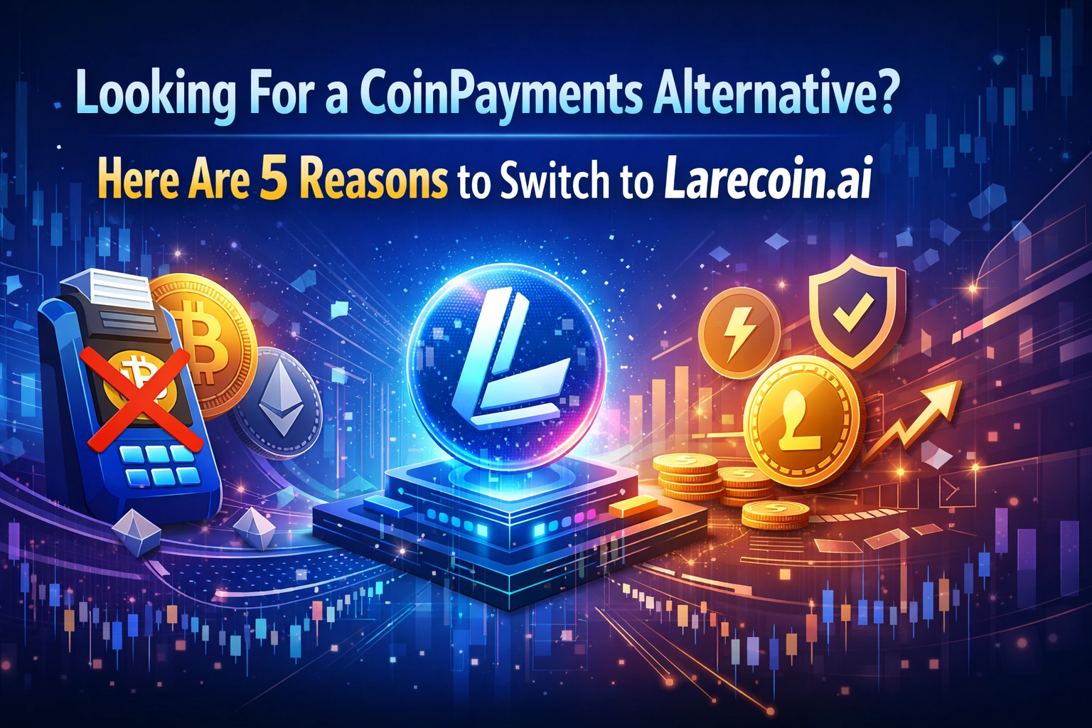[HERO] Looking For a CoinPayments Alternative? Here Are 5 Reasons to Switch to Larecoin.ai