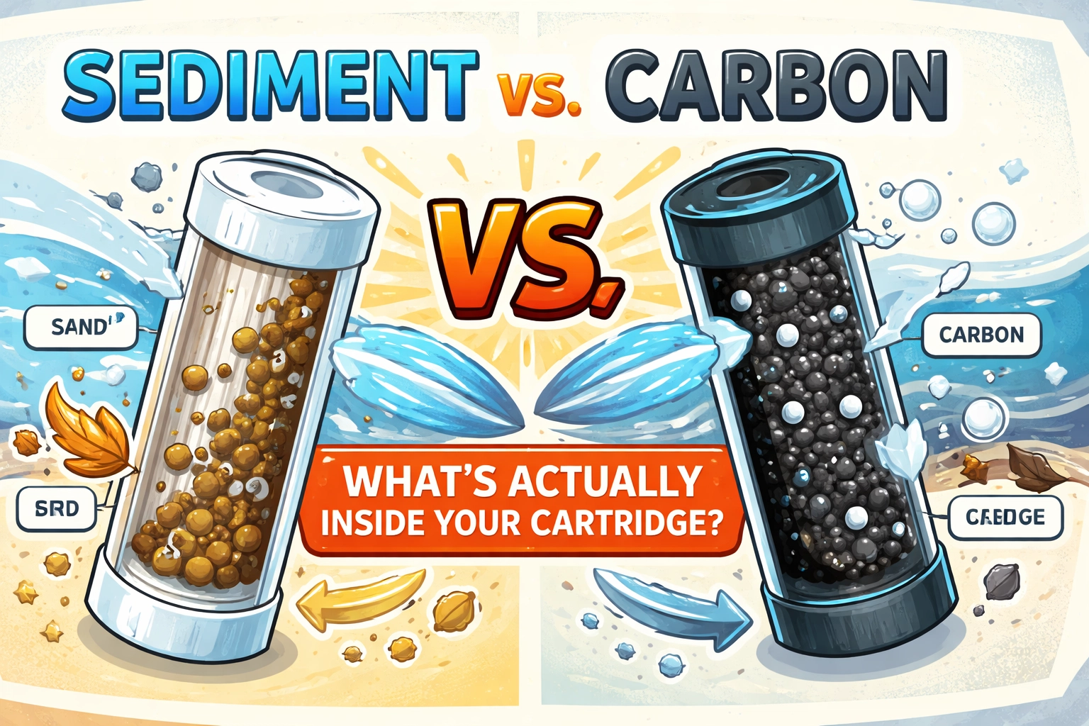 [HERO] Sediment vs. Carbon: What's Actually Inside Your Cartridge?