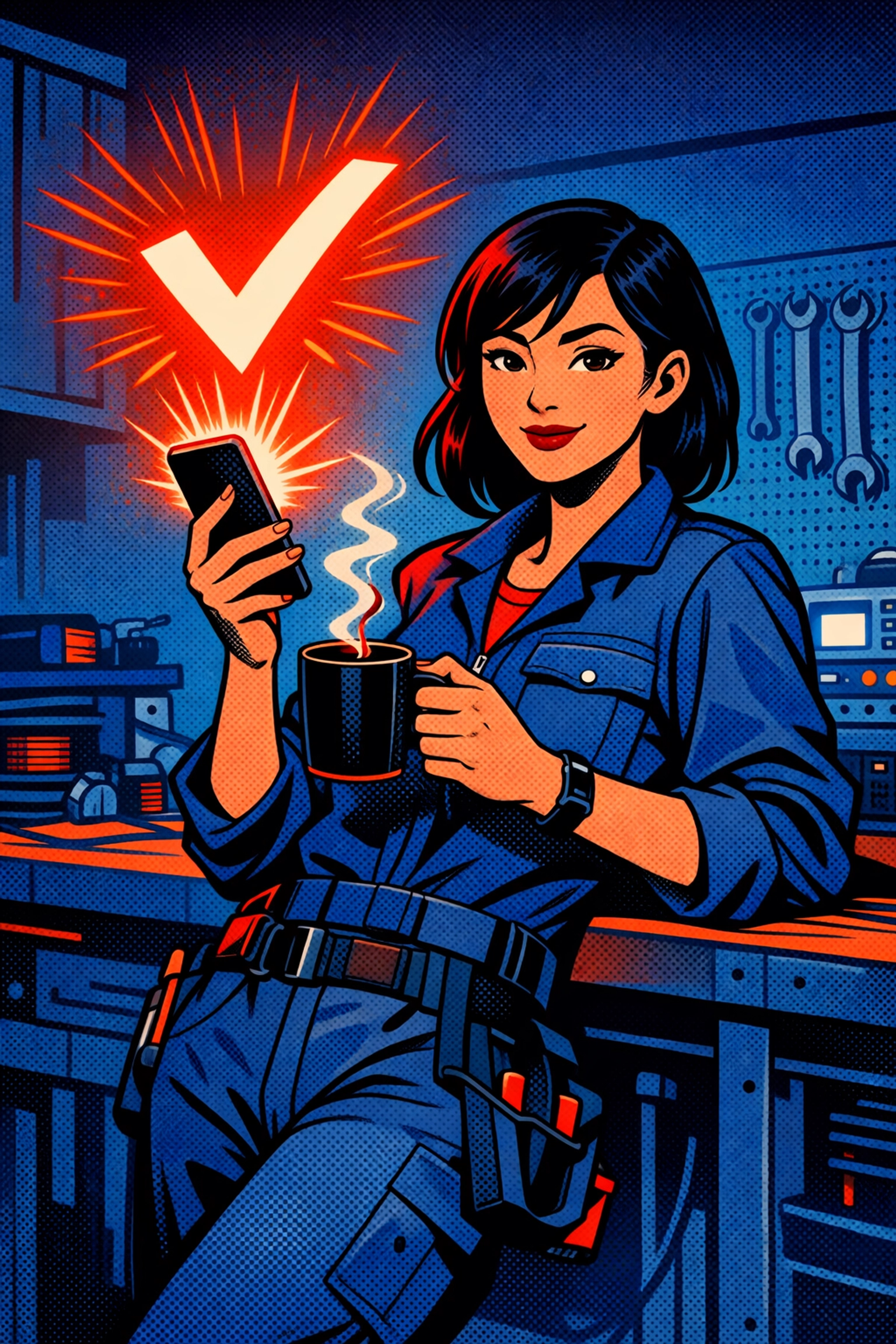 Local pro using a smartphone to automate client onboarding with gohighlevel and track new bookings.