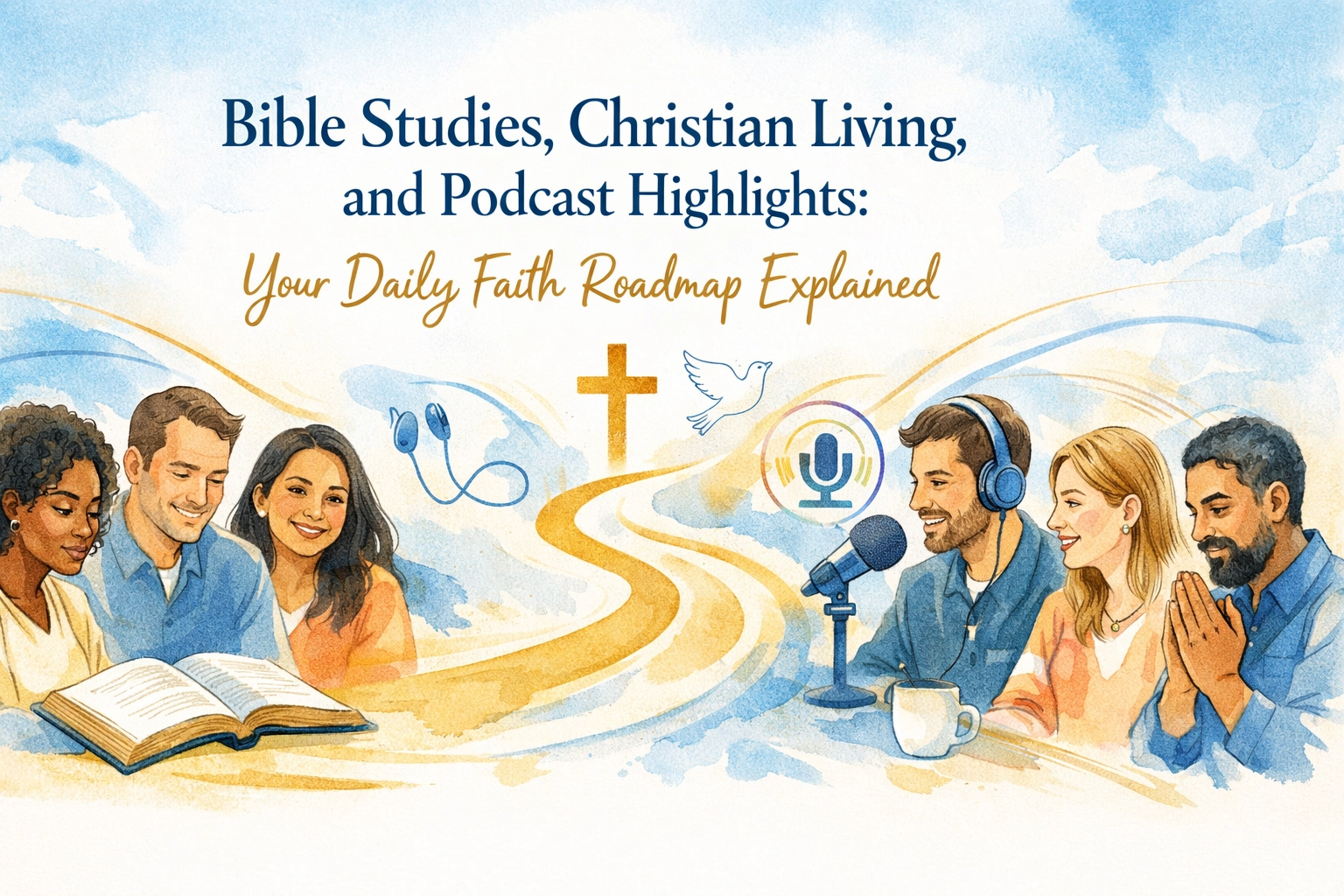 [HERO] Bible Studies, Christian Living, and Podcast Highlights: Your Daily Faith Roadmap Explained